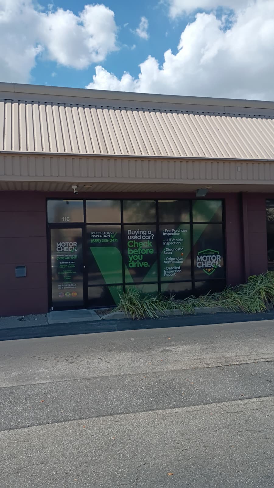 MotorCheck inspection facility in Orlando